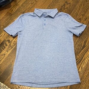 Men's Blue Lululemon Polo Shirt